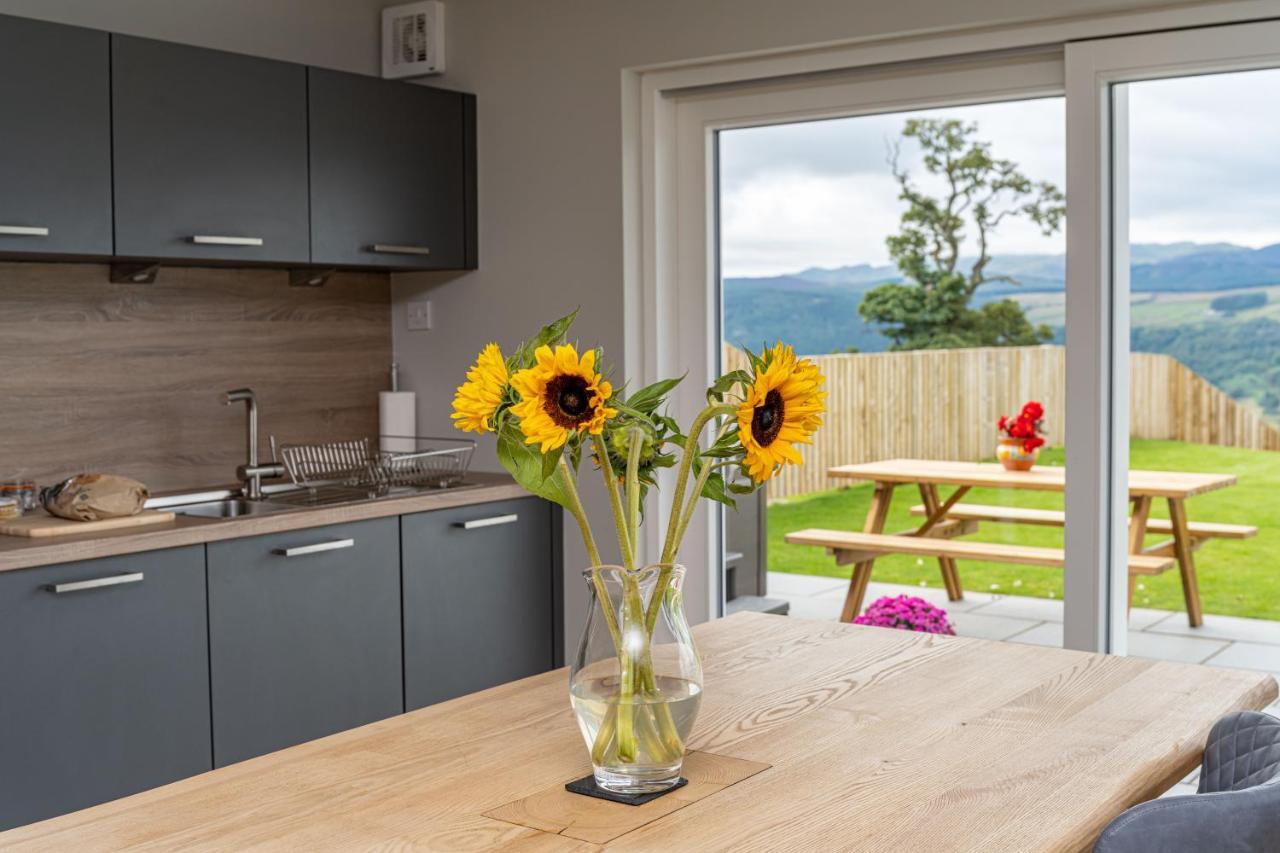 The Annexe, Luxury Property With Hot Tub At Pitilie Pods Aberfeldy Exterior foto