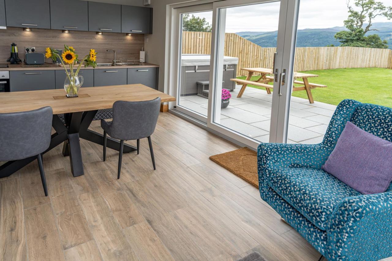 The Annexe, Luxury Property With Hot Tub At Pitilie Pods Aberfeldy Exterior foto