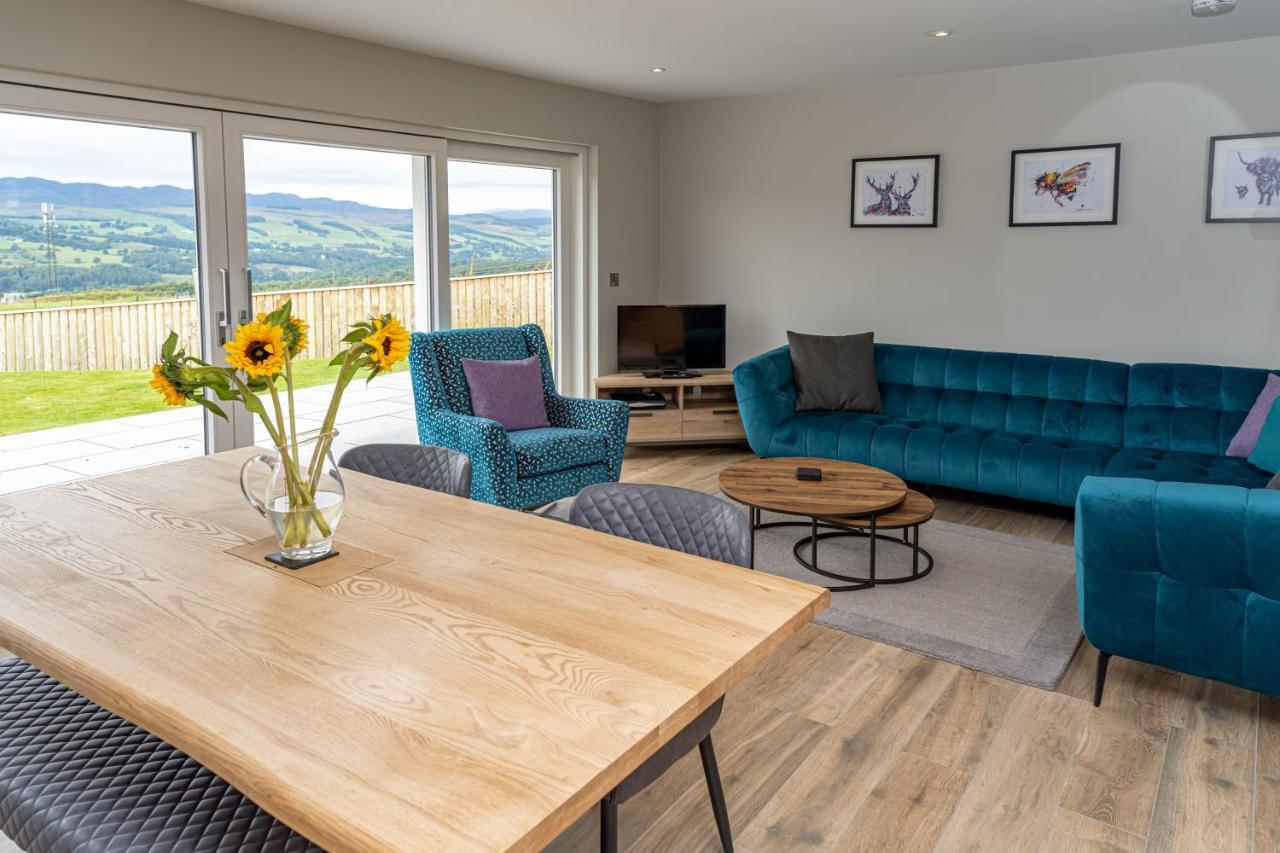 The Annexe, Luxury Property With Hot Tub At Pitilie Pods Aberfeldy Exterior foto