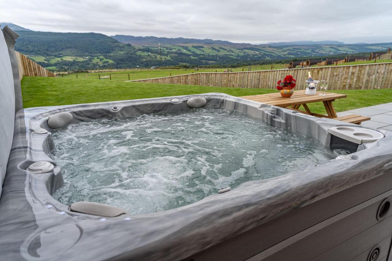 The Annexe, Luxury Property With Hot Tub At Pitilie Pods Aberfeldy Exterior foto